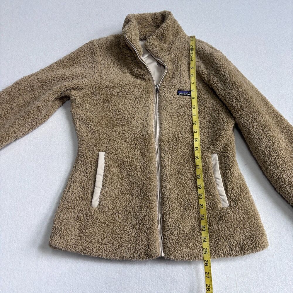 Patagonia Los Gatos Jacket Women's M El Cap Khaki Soft High-pile Fleece Full Zip - Picture 5 of 7